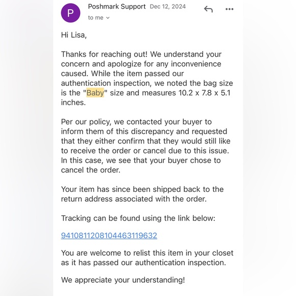 NWT Saint Laurent Sac du Jour Baby in Sea Salt - Picture 10 of 10